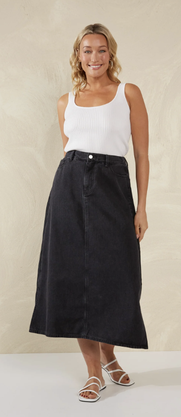 Dalton Denim Skirt