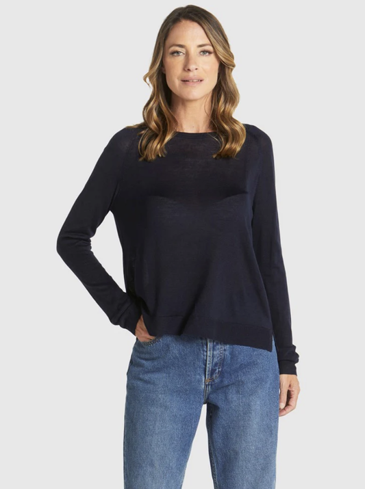 Reminiscent Knit - Navy