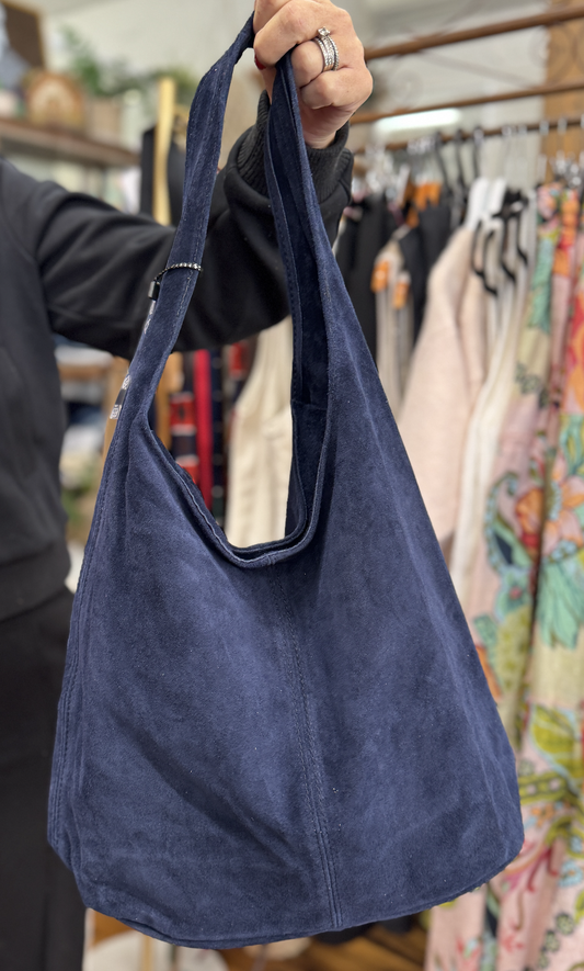 Elsie Suede Tote