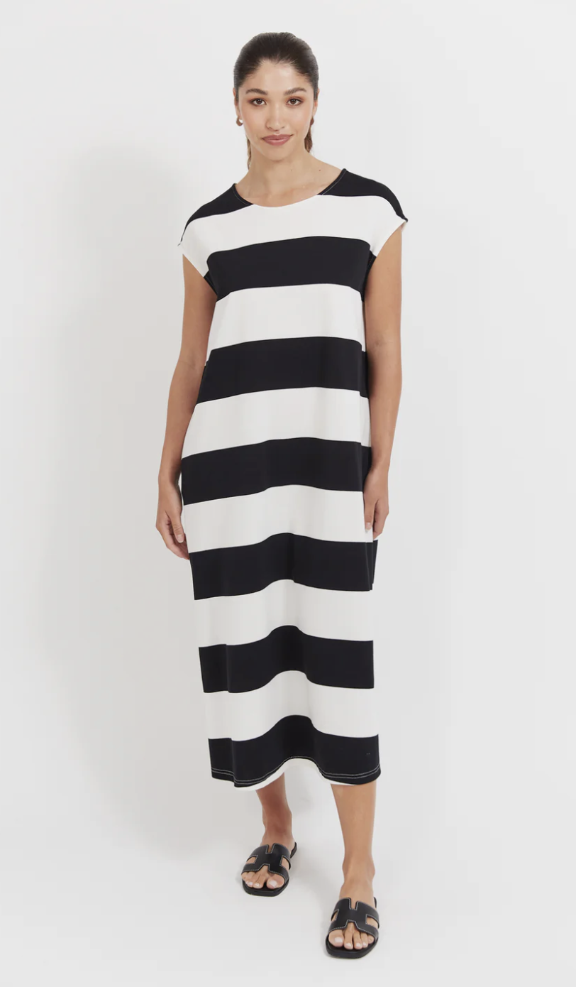 Jardin Stripe Tshirt Dress