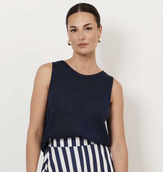 Beau Sleeveless Knit Top