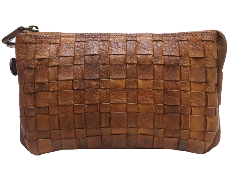Woven Leather wallet