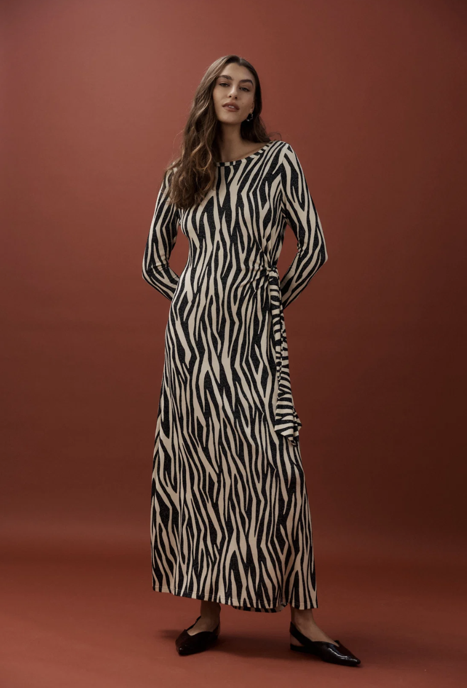 Aria Tie Maxi Dress