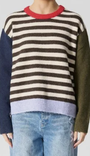 California Jumper - Cream Stripe