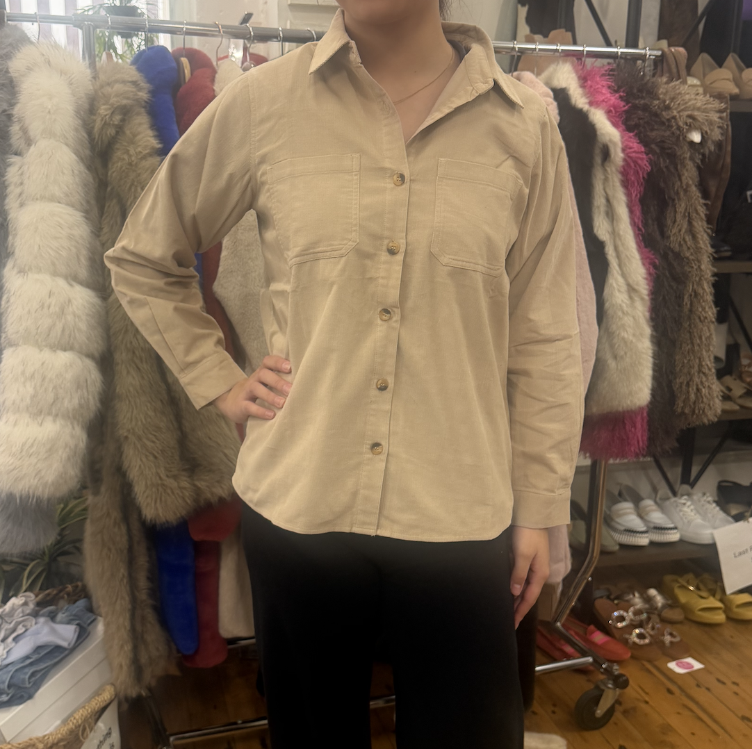 Corduroy Shirt