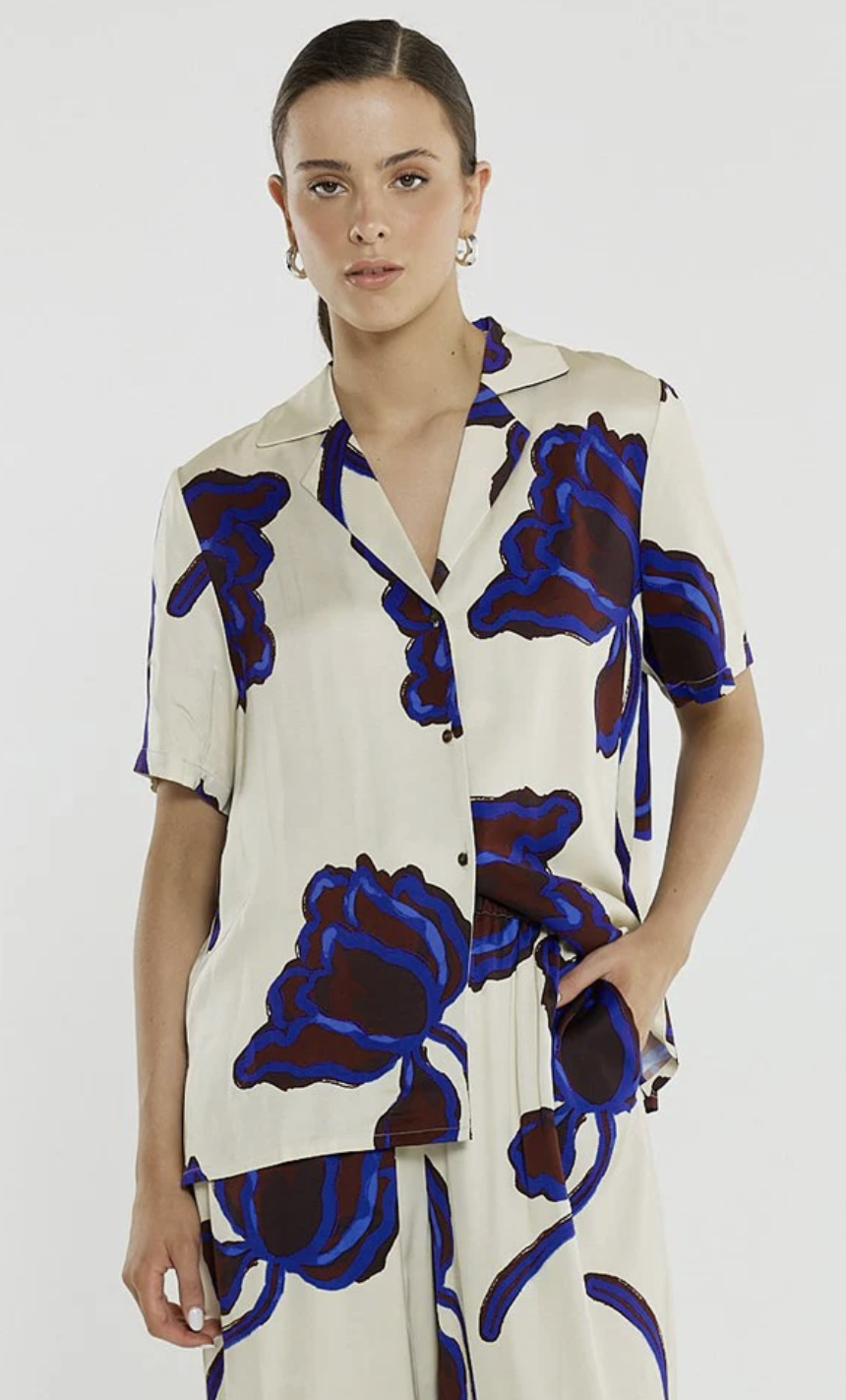 Jade Satin Shirt