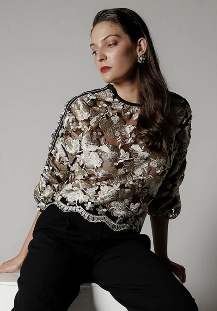 St Tropez Lace Top