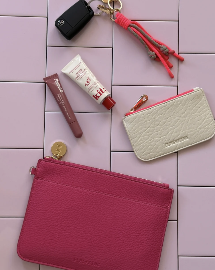 Elms + King Flat Pouch