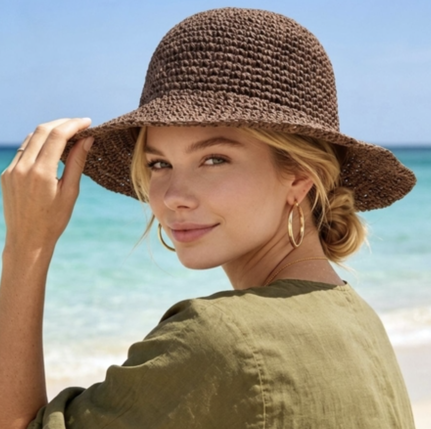 Sienna Foldable Sun hat