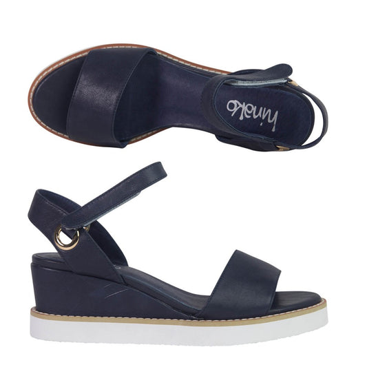 Margo NAVY Wedge