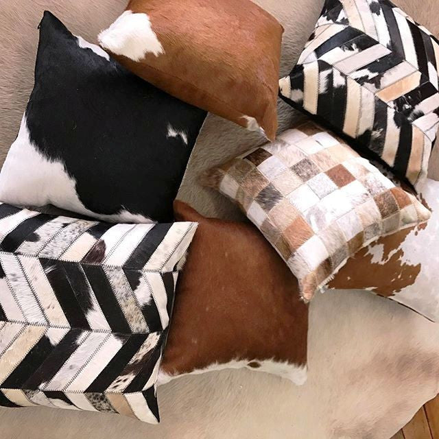 Cowhide Cushions
