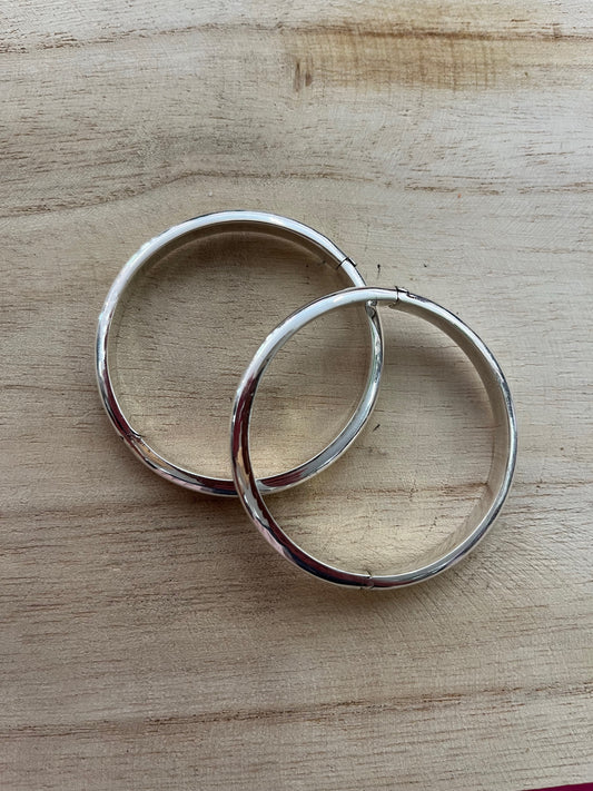 sterling silver baby bangle