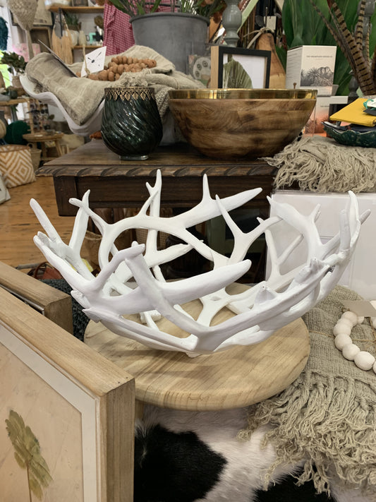 Antler bowl