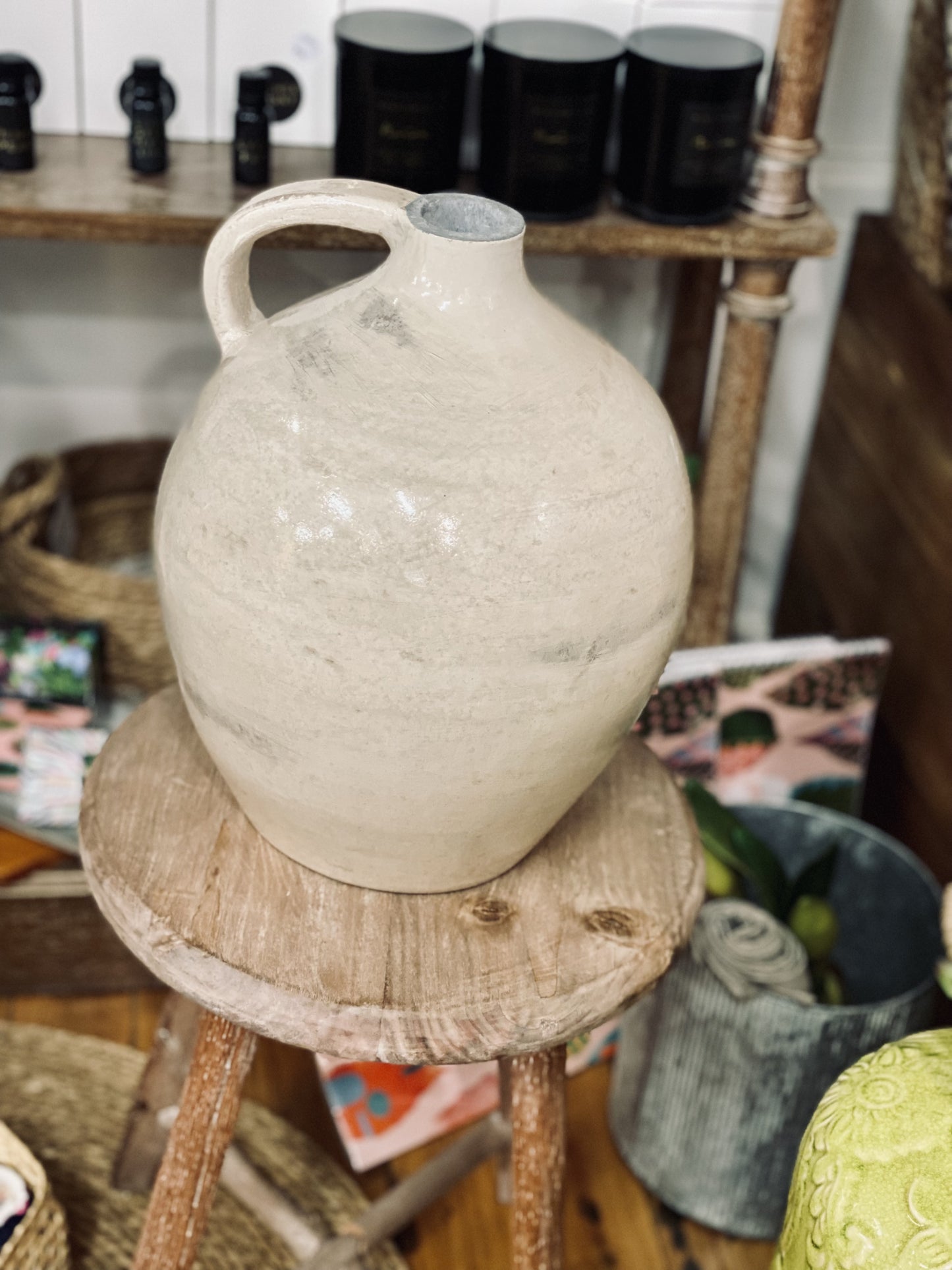 Large Ceramic Pitcher
