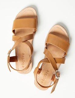 Tribal Sandal - Tan