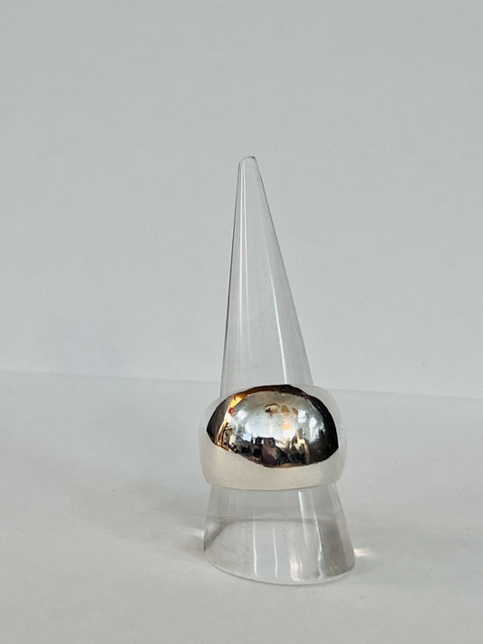 Thick Sterling Silver Ring
