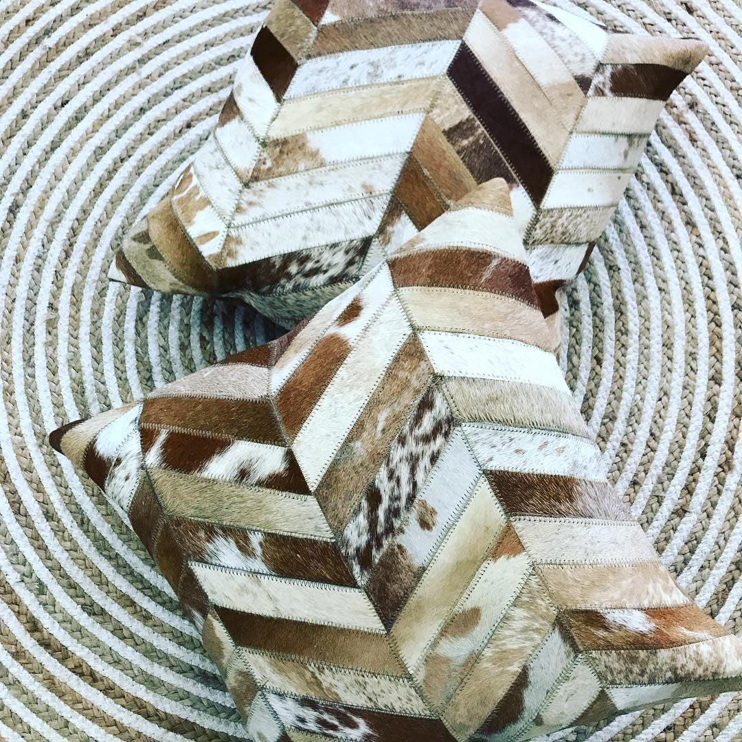 Cowhide Cushions