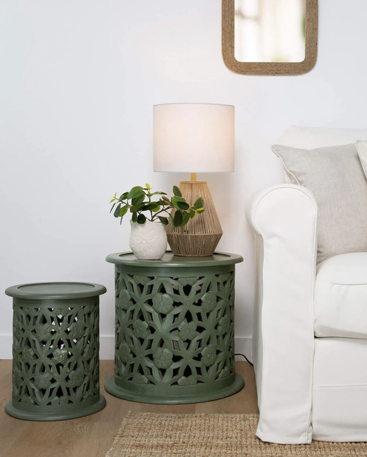 Timber Patera Side Table