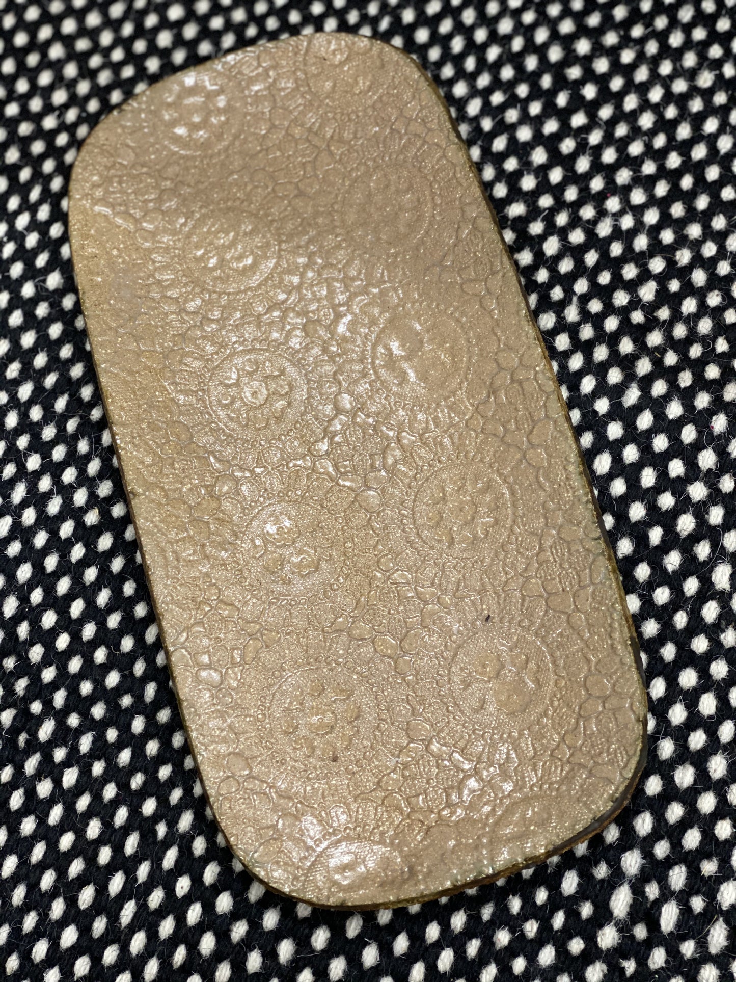 Handmade Pottery rectangle platter