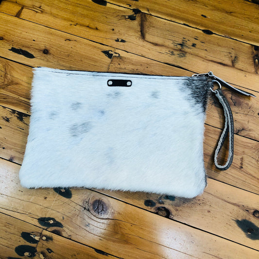 Cowhide Clutch