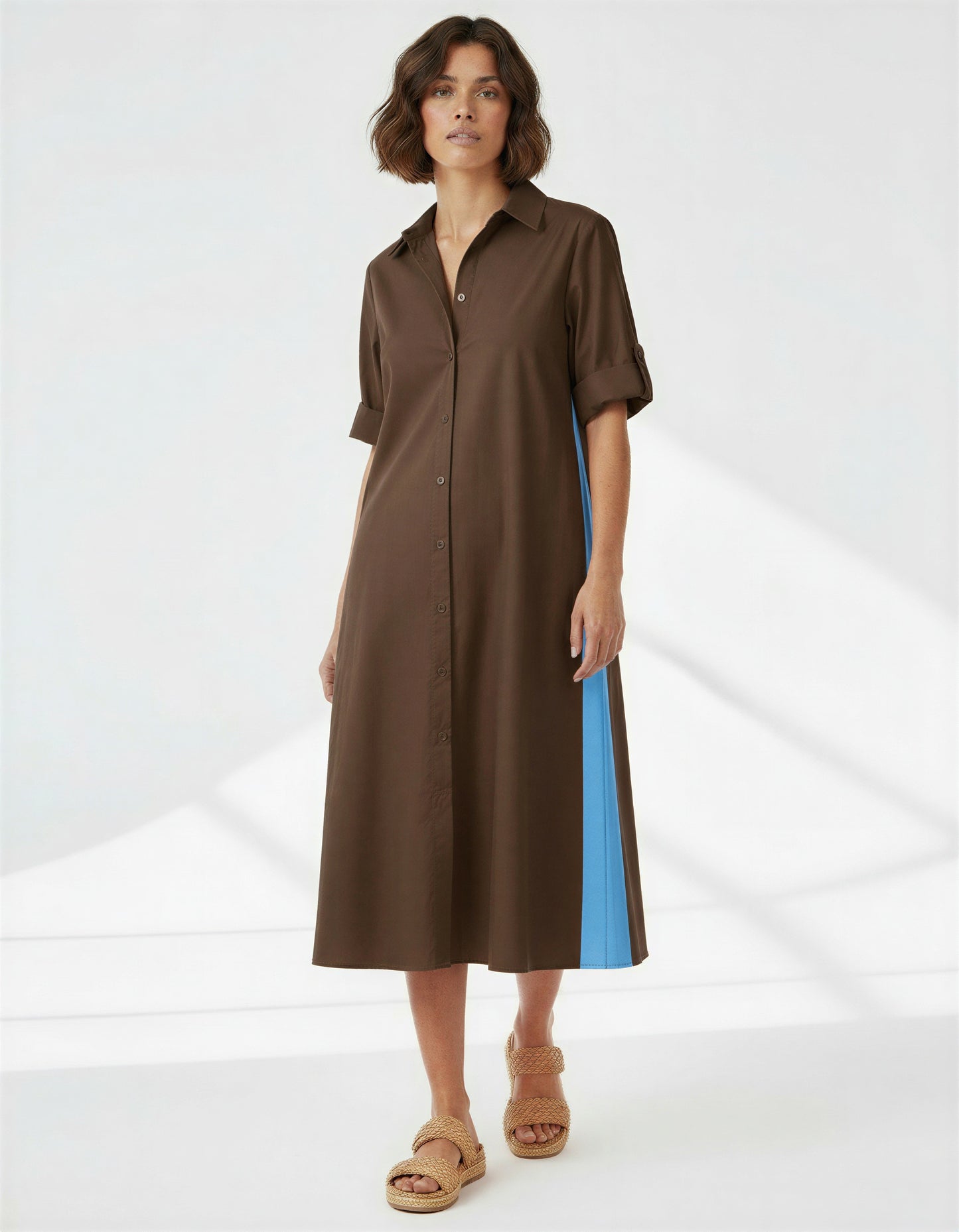 Choco Shirt Dress
