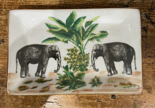 Rectangular Le Raj Elephant Plate