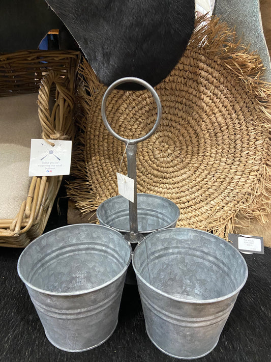 Metal Cruet Style Planter