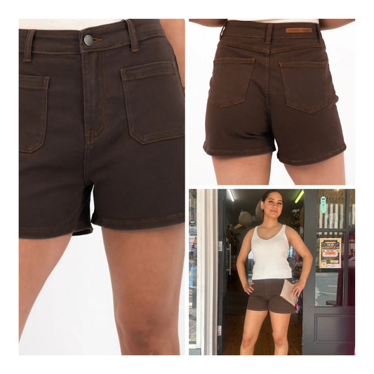 Chocolate Denim Short