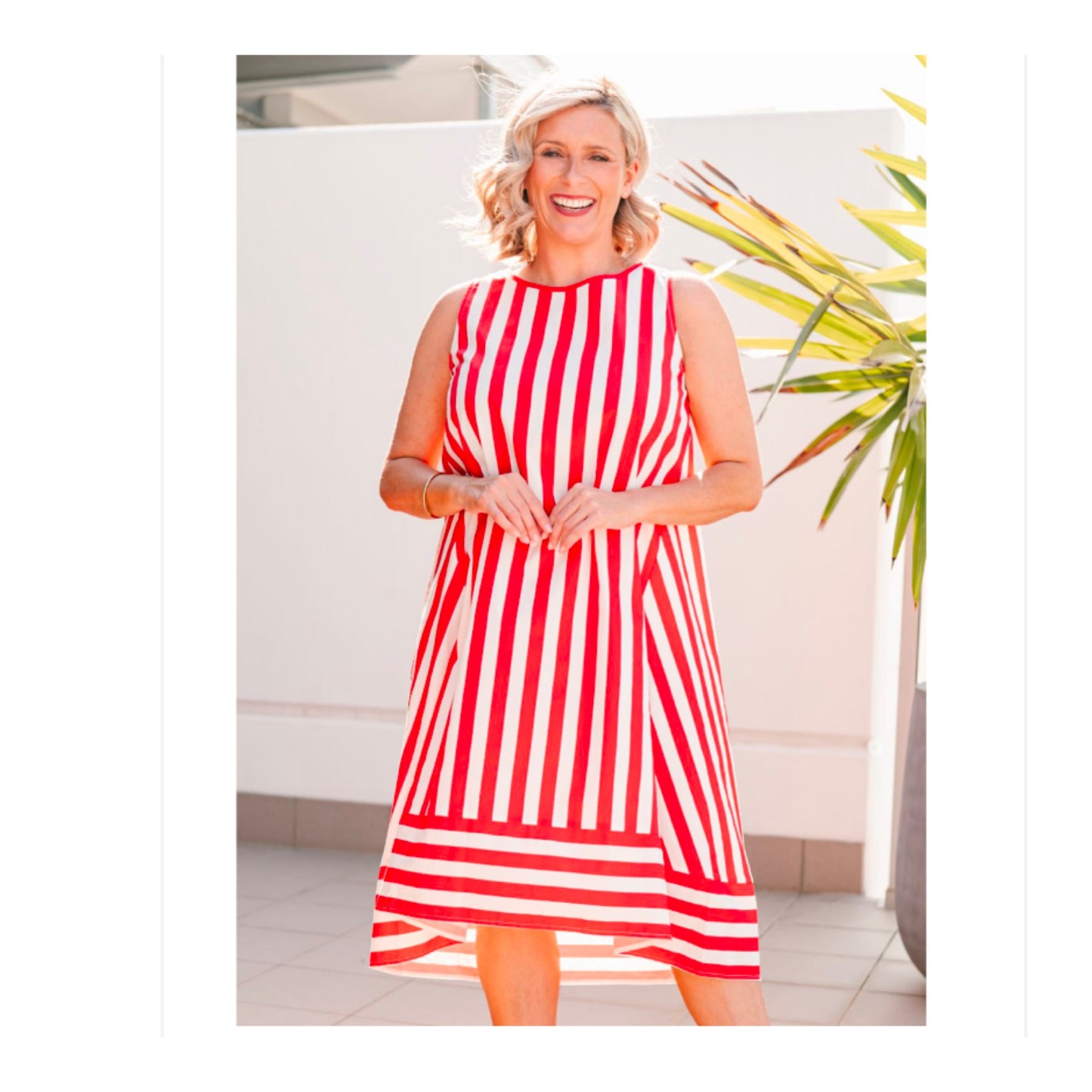 Candy Stripe  Dress