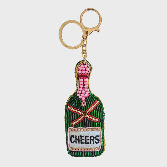 Beaded keychain drinks