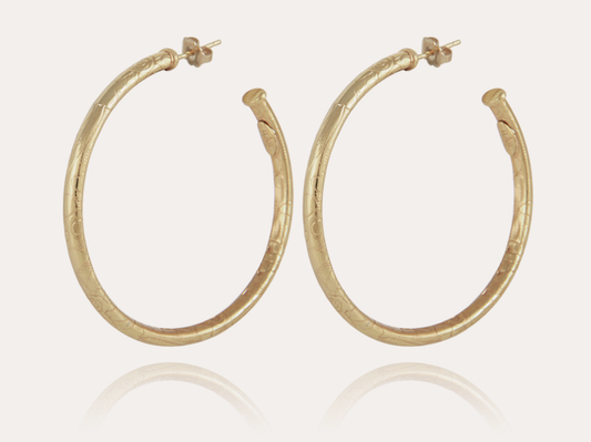 Maori Hoop Earrings