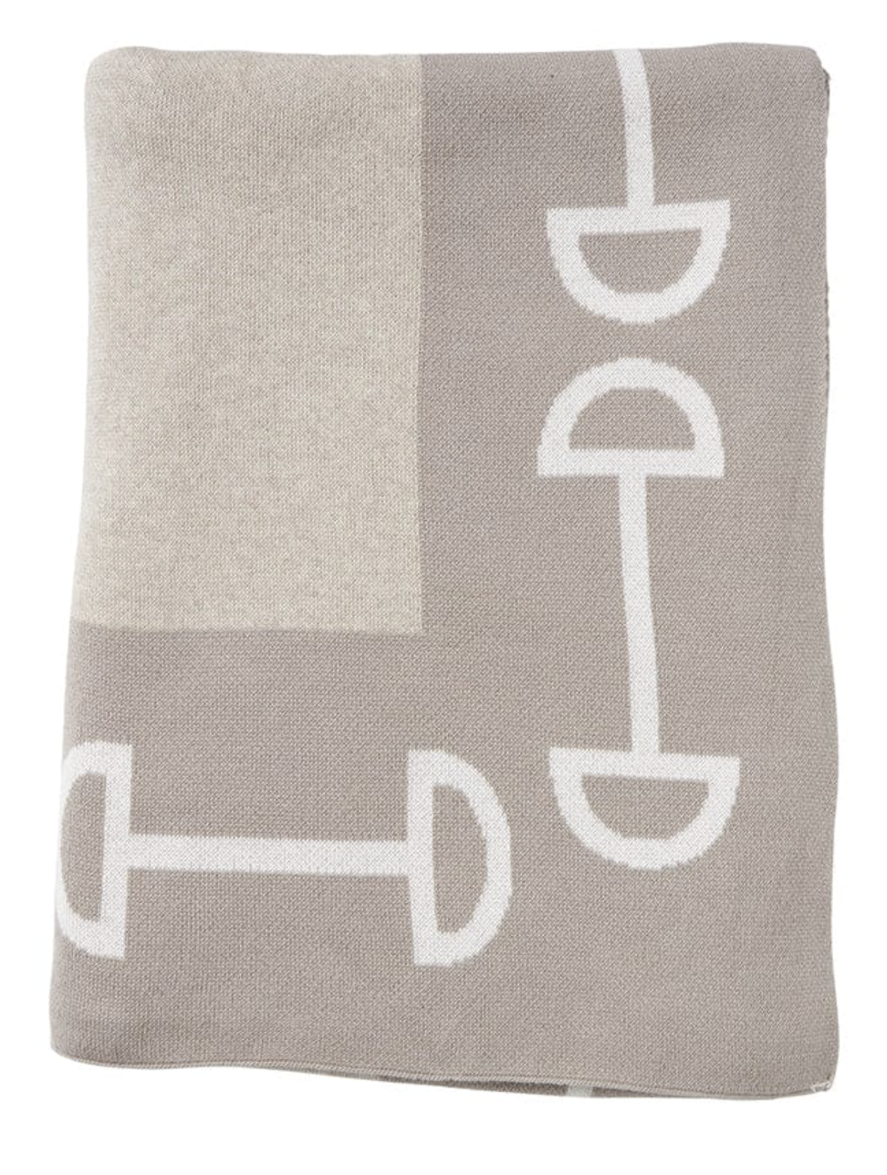 Equine Luxe Throw Beige