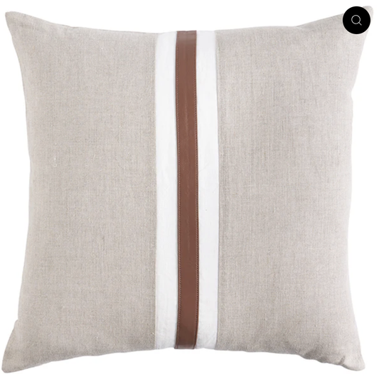 Linen Montana Stripe Cushion