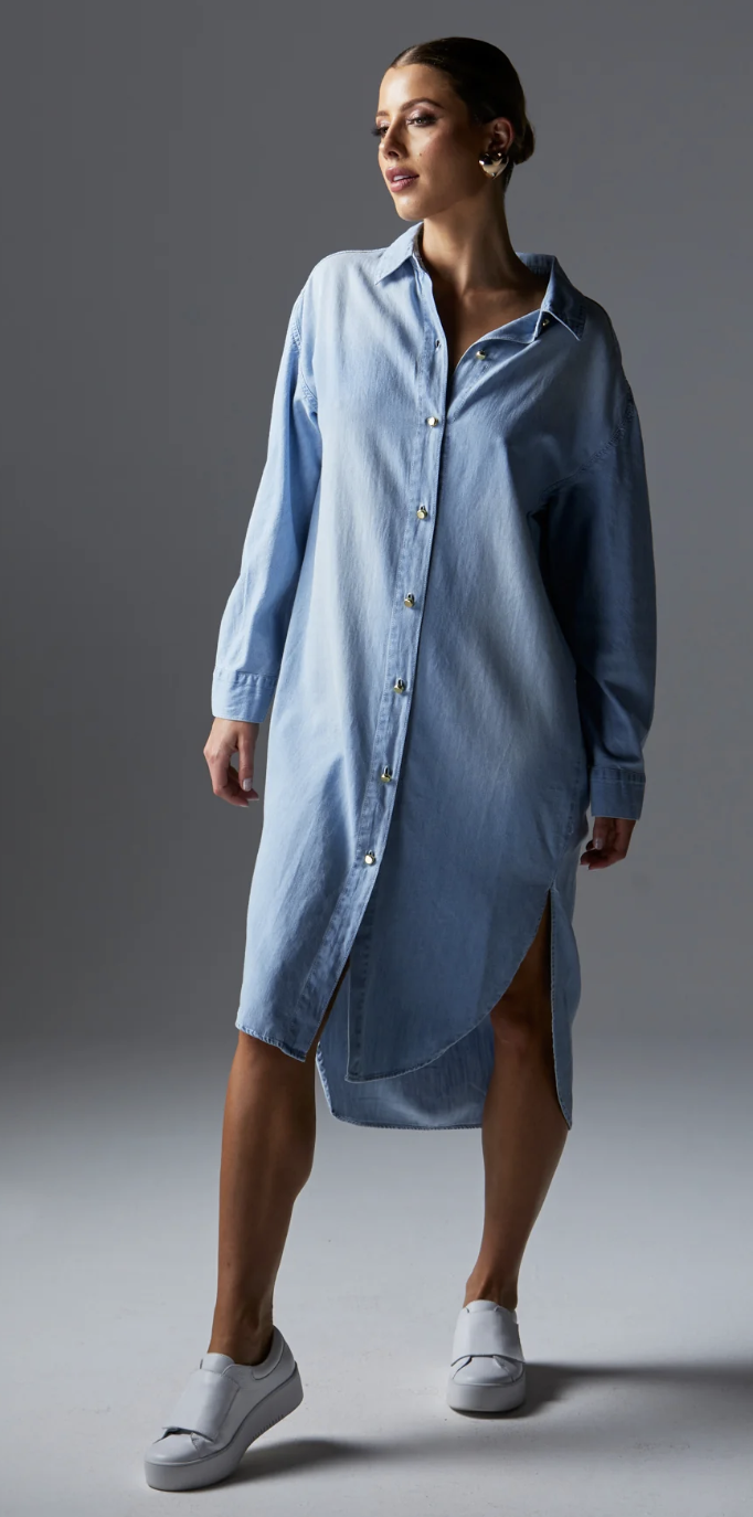 Flight Shirt Dress