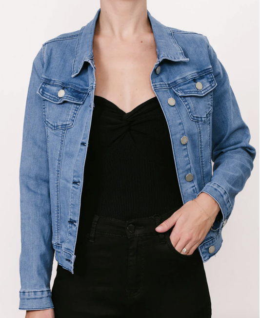 Cropped denim Jacket