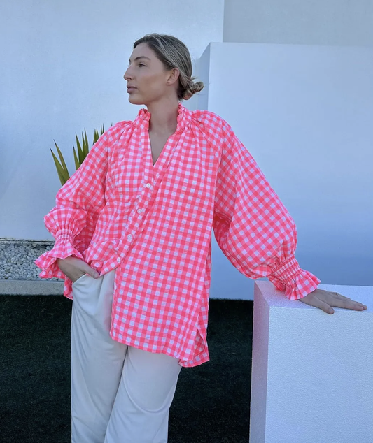 Gingham Top