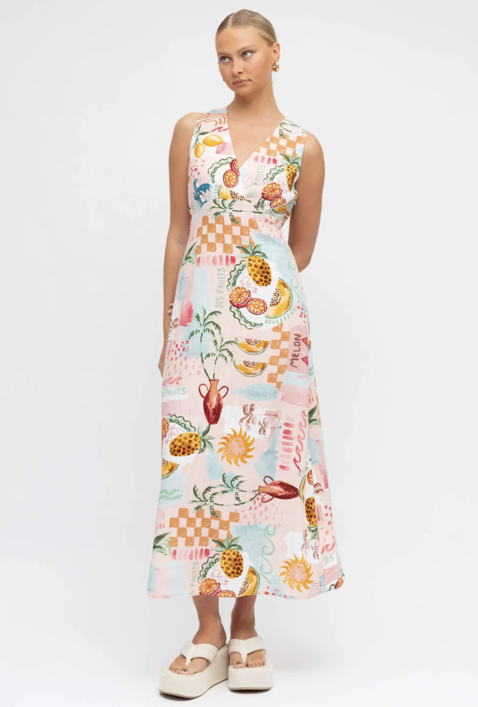 Summer haze maxi dress