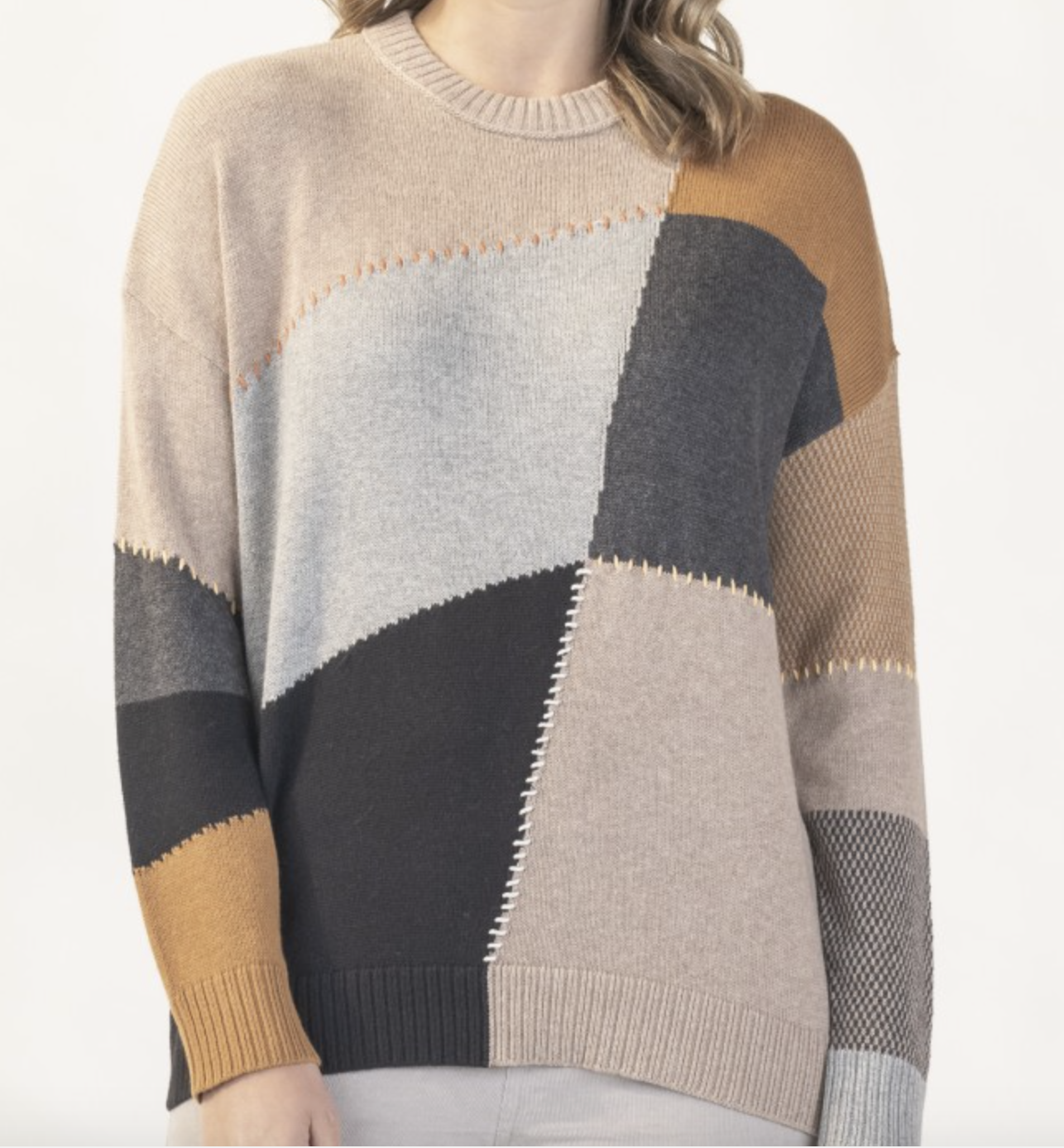 Colourblock Pullover