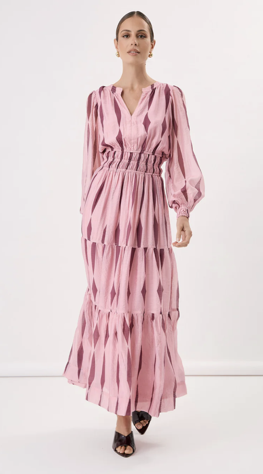 Violette San Lorenzo Print Dress