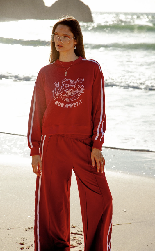 Bon Appetite Fleece Sweater