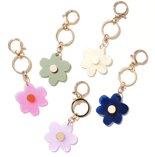 Flower Key Rings
