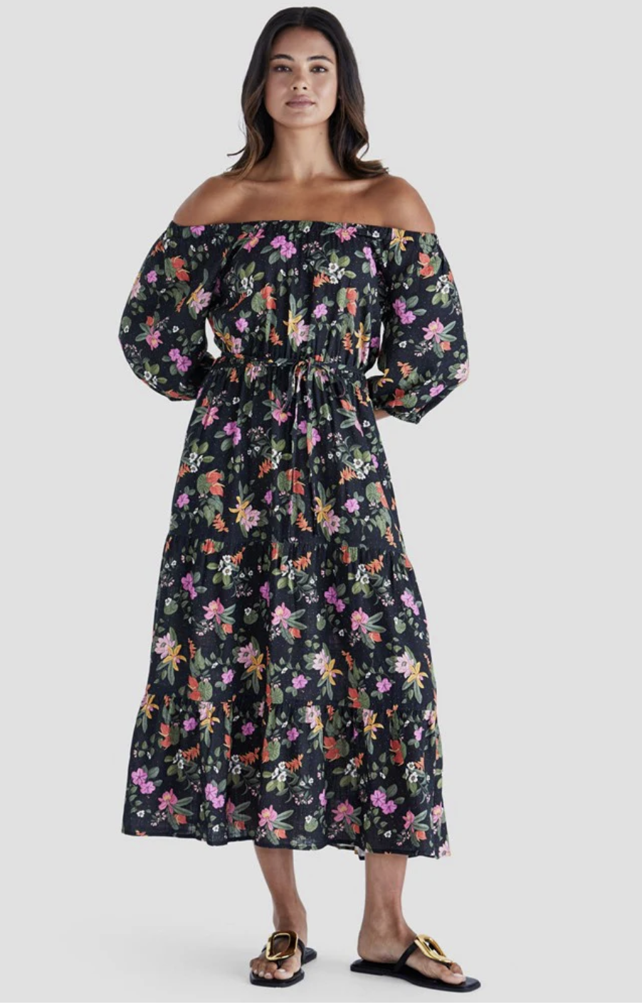 Beckett dress - night garden