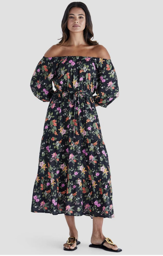 Beckett dress - night garden