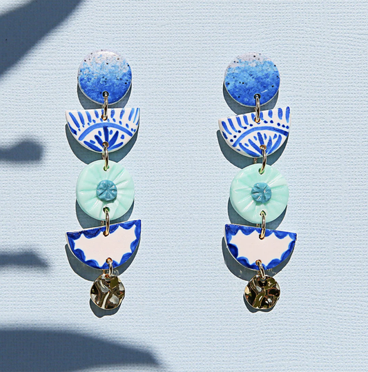 Blue Long Drops