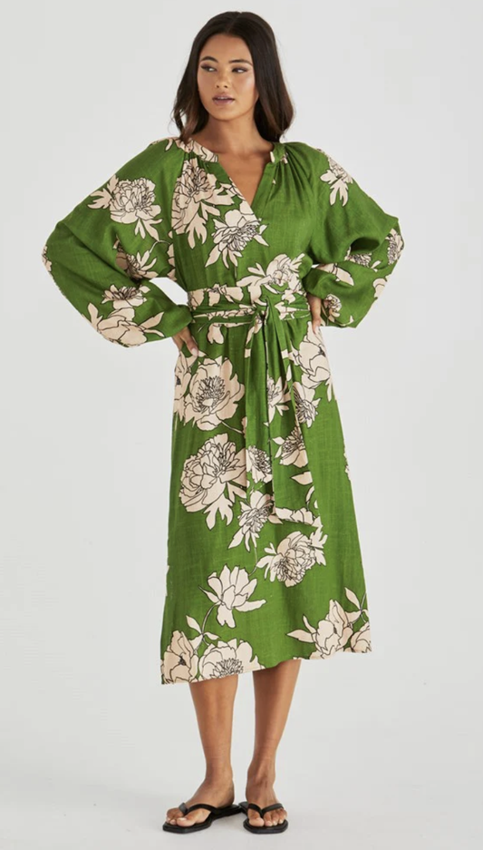 Antonie Obi Belt Dress