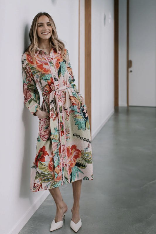 Multi Dobby Dress