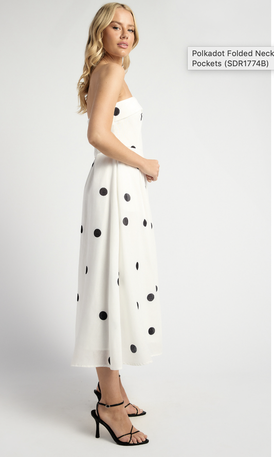 Farrah Polka Dot Dress