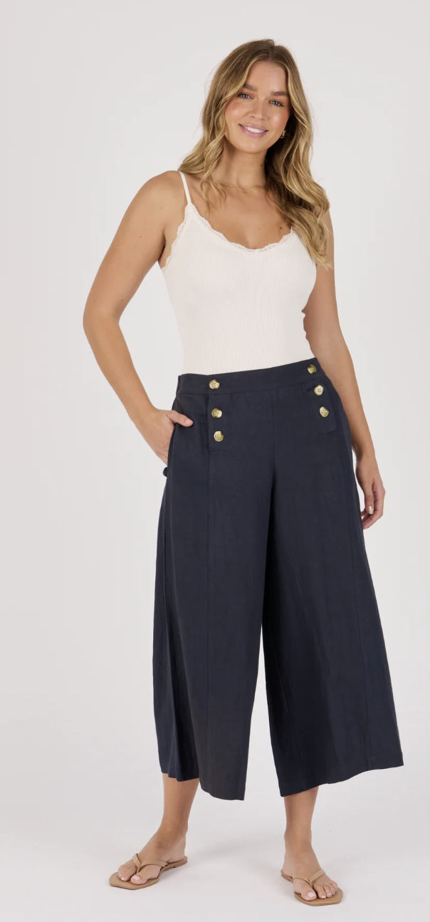 Button Detail Pant