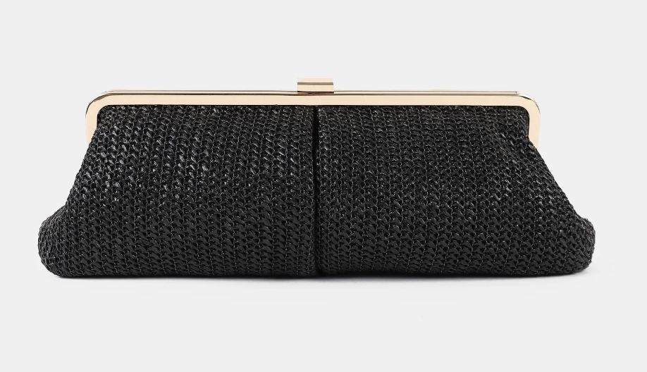 Bianca Straw Clutch