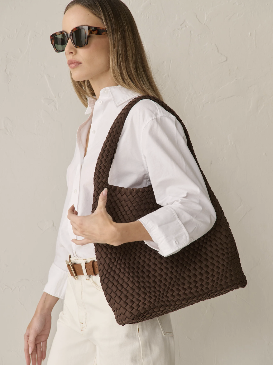 Layla Woven Tote Bag